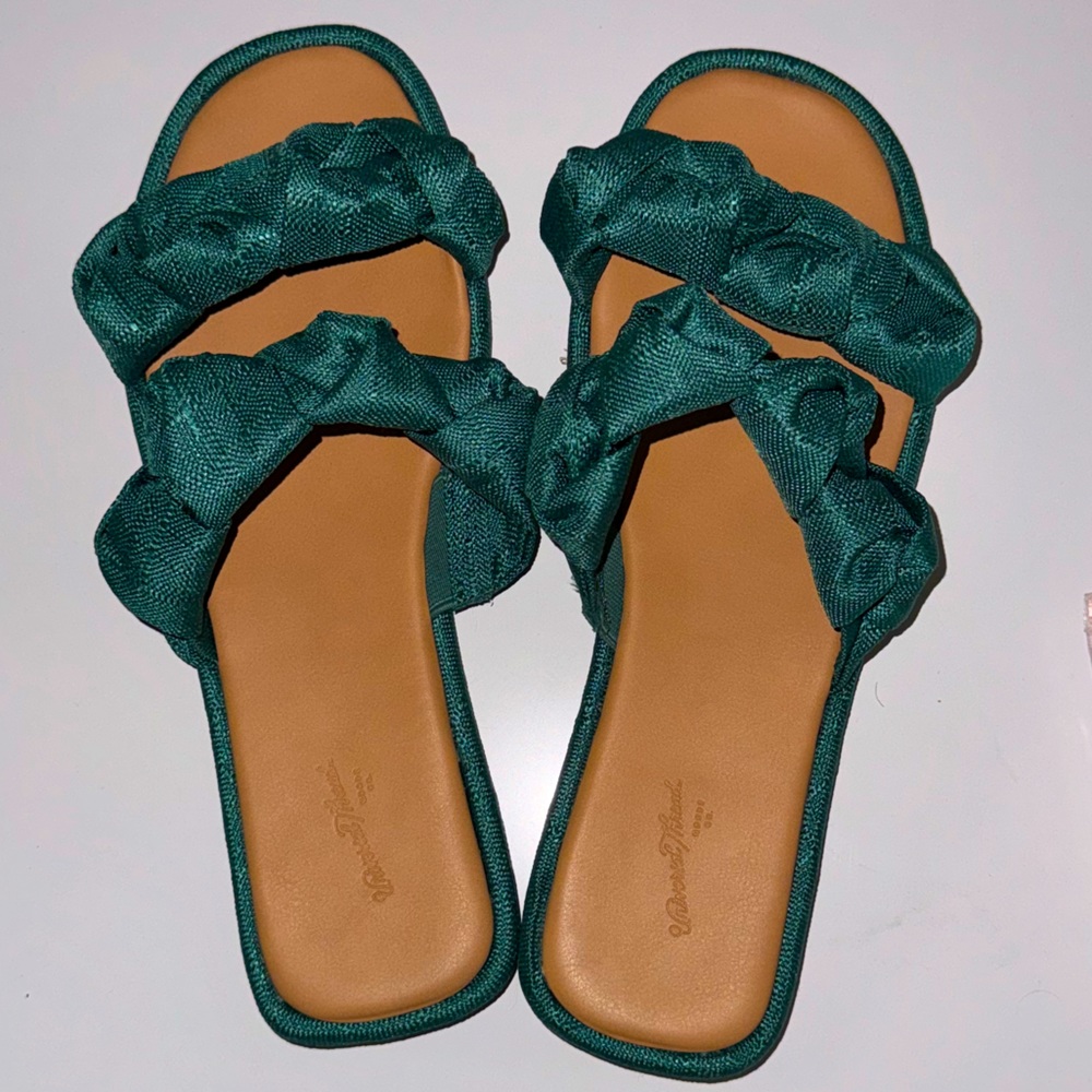 Green Sandals